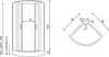 Kerra | Duschkabine Leticia - 90x90x218,5 Cm - Satin - Produktbild-Vorschau 8
