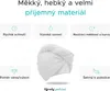 Rychleschnoucí froté turban na vlasy světle fialový, 100% Náhled obrázku produktu 5