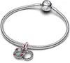 PANDORA MOMENTS Charm Holiday Wreath argento 794238C01 Anteprima dell’immagine prodotto 3