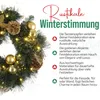 MeisterHome ® Künstlicher Weihnachtskranz Adventskranz für Produktbild-Vorschau 6