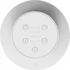 Top-down view of a white smart heater with a control panel. Podgląd zdjęcia produktu