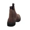 A brown leather boot is shown from the back and side against a white background. Podgląd zdjęcia produktu