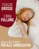 EVAN BROWNS® Feder Bettdecke - Ganzjahresdecke - Produktbild-Vorschau 5