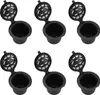 6 sztuk plastikowych i stalowych filtrów do kapsułek z kawą Podgląd zdjęcia produktu 4