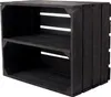 2er Set neue Schwarze Obstkiste/Weinkiste mit Zwischenboden Produktbild-Vorschau 4
