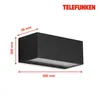 Applique murale extérieure LED noire moderne IP44 – 12W Voir les images du produit 8