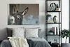 OneMillionCanvasses® - Leinwandbilder - 140x90 cm, Esel, Produktbild-Vorschau 6