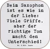 Mr. & Mrs. Panda Untersetzer für Gläser Spruch Saxophon Produktbild-Vorschau 1