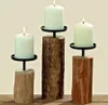 Boltze | Kerzenständer Tempe | 3-teiliges Set | Holz-Metall Produktbild-Vorschau 13
