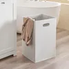 SoBuy Badezimmerschrank mit Wäschekorb Schmaler Hochschrank Produktbild-Vorschau 8