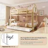 Kinderekkerbed 90x200 cm met uitschuifbed 90x190 cm, 3 Productafbeelding-voorbeeld 12