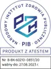 A certification seal from the National Institute of Public Health. Produktbild-Vorschau