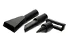 A set of black vacuum cleaner attachments on a white background. Náhled obrázku produktu