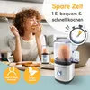 GOURMETMAXX, bollitore per uova, per 1 uovo, 70W, nero Anteprima dell’immagine prodotto 13