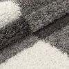 Hochflor Teppich Gianna Läufer, Farbe: Hellgrau, Produktbild-Vorschau 5