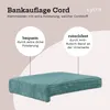 Coussin Lycce pour banc, fixation par agrafes, 1 barre, Voir les images du produit 4