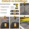 TRMLBE Radstopper 2er Gummi Parkstopper Parkplatzbegrenzung Produktbild-Vorschau 5