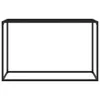 vidaXL Konsolentisch Schwarz 120x35x75 cm Hartglas Produktbild-Vorschau 11