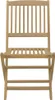 vidaXL Gartenstühle 2 Stk. Klappbar 44x50x88 cm Massivholz Produktbild-Vorschau 5