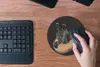 MuchoWow® Mauspad Mousepad Zebra - Kunst - Kleidung 20x20 Produktbild-Vorschau 4