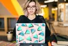 MuchoWow® Laptop Aufkleber Sticker Cover Design - 80er Produktbild-Vorschau 5