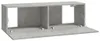 vidaXL TV-Wandschränke 2 Stk. Betongrau 100x30x30 cm Produktbild-Vorschau 7