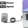 deleyCON 2m USB-A auf USB-C Kabel 2x Winkel USB 3.0 5Gbps Produktbild-Vorschau 5