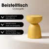 Sľuda Dekorácie Elliot bočný stolík - V45 x Ø32 cm - železo Náhľad obrázku produktu 2