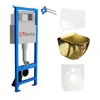 Lavita LAV 101 Vorwandelement für WC 40cm + Wand Hänge Produktbild-Vorschau 1