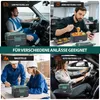 Collage showing a lunchbox used in different scenarios: in a truck, at an office, at a construction site, and in a car. Produktbild-Vorschau