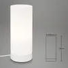 Tischleuchte Tischlampe Kabelschalter 1xE14 40W weiß Produktbild-Vorschau 5