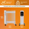 TroniTechnik® Ölradiator Elektroheizung TT-OR 211 in Weiß Produktbild-Vorschau 5