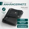 CargoVA® Anhängernetz Feinmaschig 1,5x2,5m - Schwarzes Produktbild-Vorschau 3