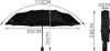 Faltbarer Regenschirm Transparent Automatisch 110cm Schwarz Produktbild-Vorschau 3