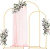 Arco de boda VEVOR, juego de 3 unidades, 2,2/2/1,8 metros, Vista previa de la imagen del producto 2