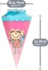 com-four® 2x Schultüte 30cm - Geschwisterschultüten aus Produktbild-Vorschau 5