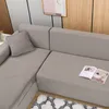 Velvet Plüsch Schonbezug Sofa, rutschfeste Stretch Produktbild-Vorschau 5
