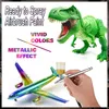 Set di colori per aerografo, 20 colori, 20 ml per flacone, Anteprima dell’immagine prodotto 4