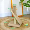 PawHut Kratzstamm 54cm Kratzsäule Sisal-Katzenkratzbaum mit Produktbild-Vorschau 3