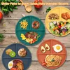 TRANKIELO® - 4 kusů nerozbitelných dietních talířů – pro Náhled obrázku produktu 5