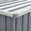 vidaXL Skrzynia ogrodowa szara 171x99x93 cm Podgląd zdjęcia produktu 7