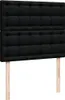 Boxspringbett mit Matratze Schwarz 120x200 cm Stoff Produktbild-Vorschau 9