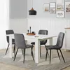 Homestyle4u Essgruppe mit 4 Stühlen 5 tlg Esstisch Set Produktbild-Vorschau 10