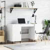 vidaXL Schreibtisch Weiß 140x50x75 cm Holzwerkstoff Produktbild-Vorschau 2