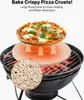 SucceBuy Pierre à pizza 381 x 381 mm, pierre ronde en Voir les images du produit 2