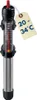 A submersible aquarium heater with a temperature tag attached. Produktbild-Vorschau