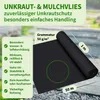 TTL GARDEN unkrautvlies 50m² 1x50m schwarz gartenvlies Produktbild-Vorschau 2
