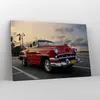 Bild auf Leinwand - Leinwandbild - Auto Kuba Himmel - Produktbild-Vorschau 4