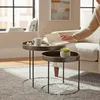 HAKU Beistelltisch Couchtisch 2er Set kupfer, schwarz - Produktbild-Vorschau 6