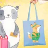 Mr. & Mrs. Panda Jutetasche Sportler Herz - Sky Blue - Produktbild-Vorschau 2